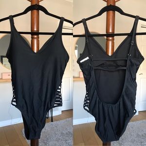 Black One-Piece